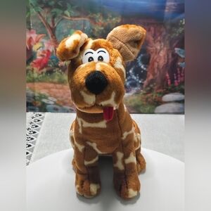 Good Stuff-Brown Dog Bone Pattern Dog Plush Stuffed Animal Toy [ Read Details ]